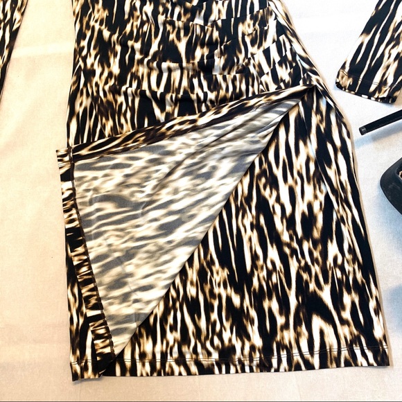 Calvin Klein | Woman | Animal Print | Dress - Picture 5 of 7